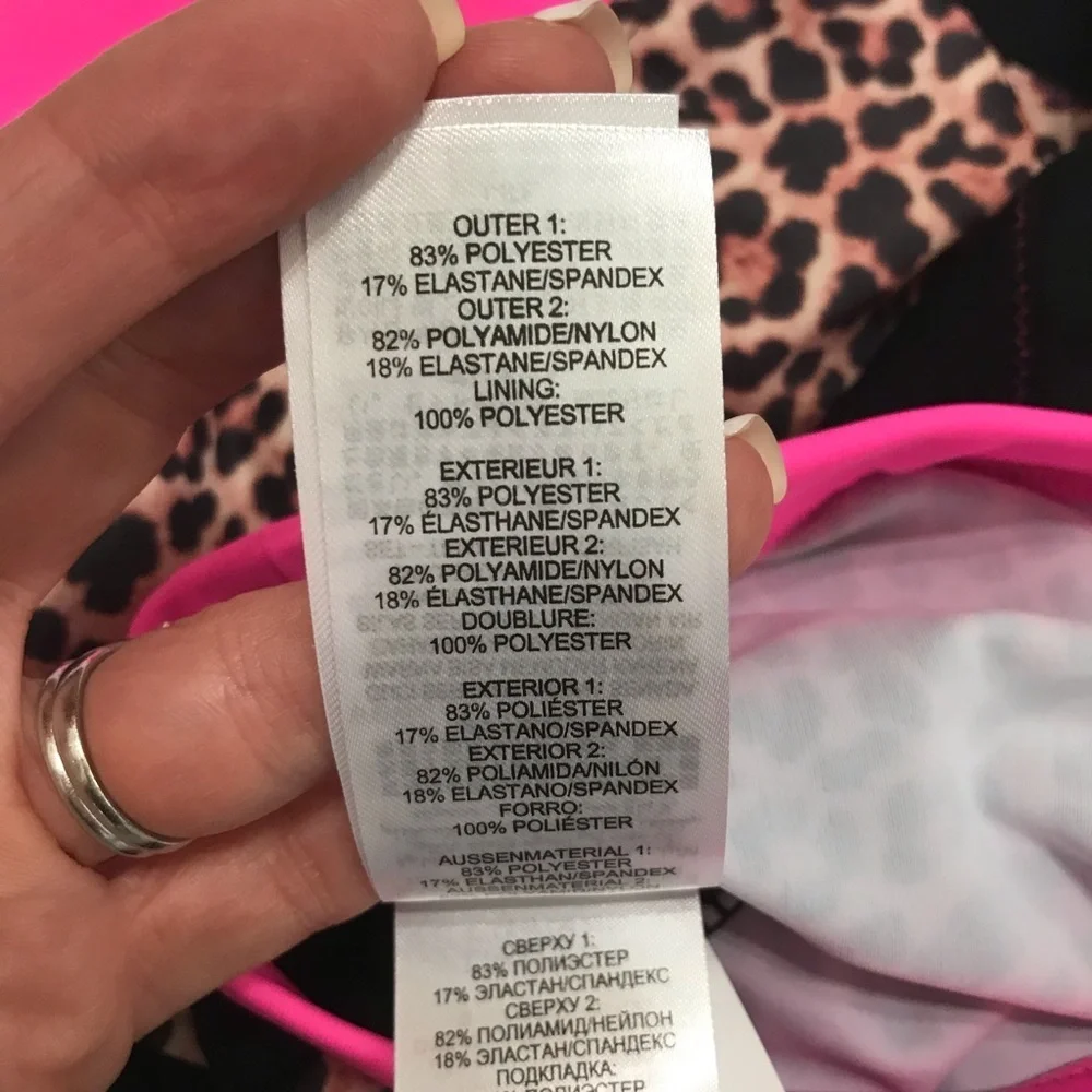 Lipsy London Cheetah Long Sleeve Swim Top